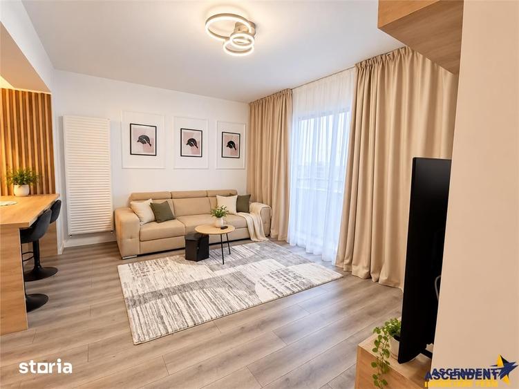 Apartament cu 2 camere, mobilat în Dârste
