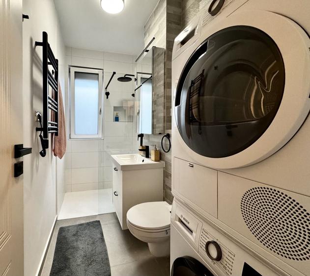 Apartament cu 2 camere semidecomandat, mobilat în Buziașului