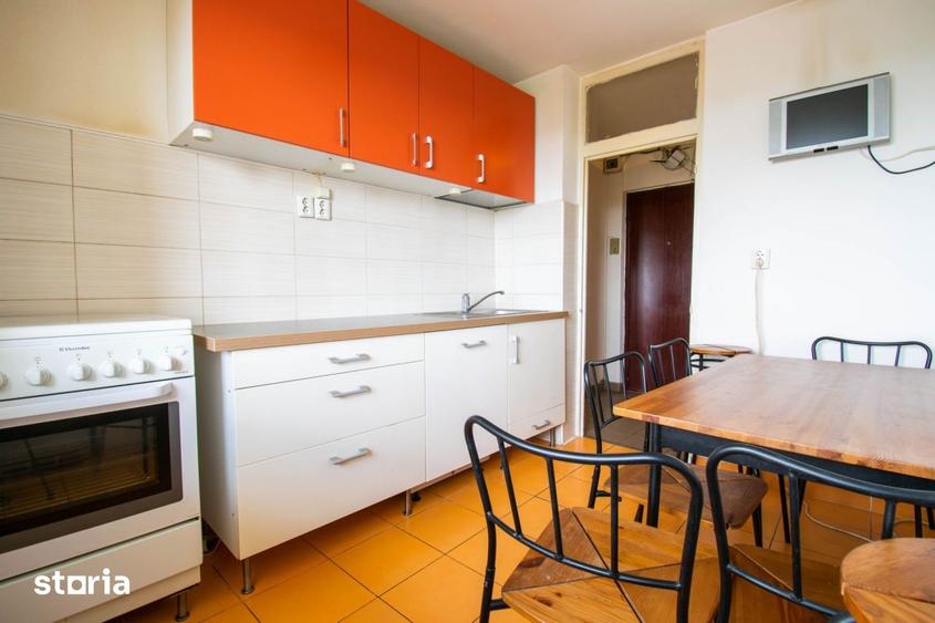 Apartament cu 2 camere decomandat, mobilat în Crângași