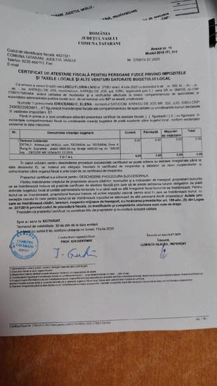 Teren de 15600 mp, în Tătărăni
