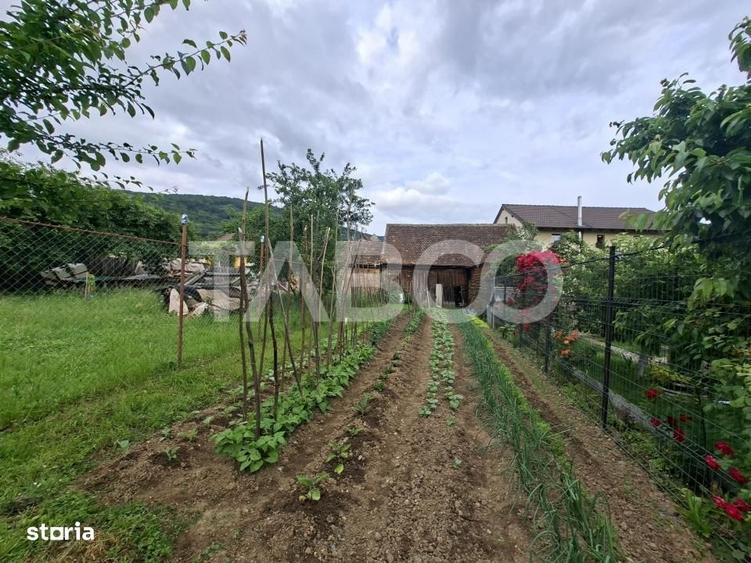 Casă cu 2 camere nedecomandat cu Teren 580 Mp în Axente Sever
