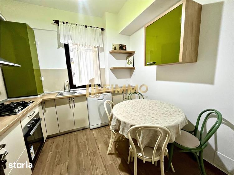 Apartament cu 2 camere decomandat, mobilat în Central