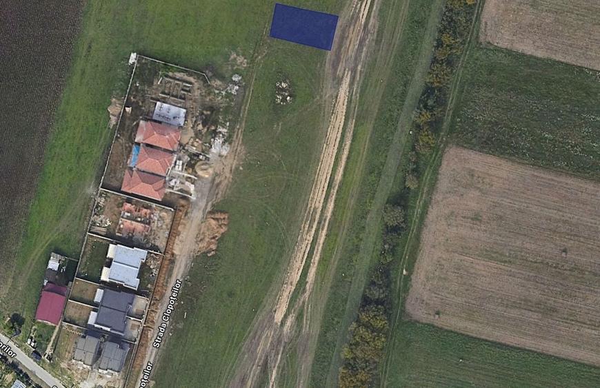Teren Construcții intravilan de 811 mp, în Giroc