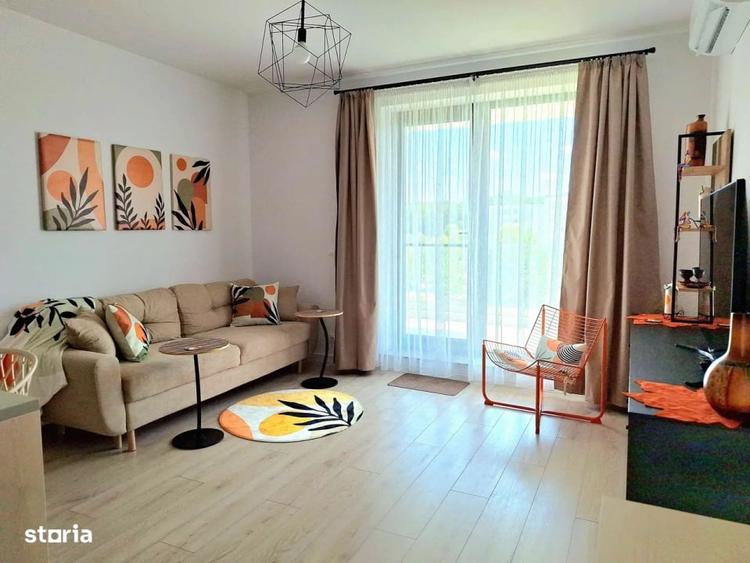 Apartament cu 2 camere decomandat, mobilat în Băneasa