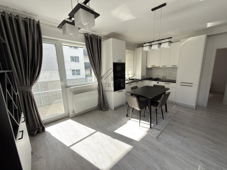 Apartament cu 2 camere decomandat, mobilat în Florești