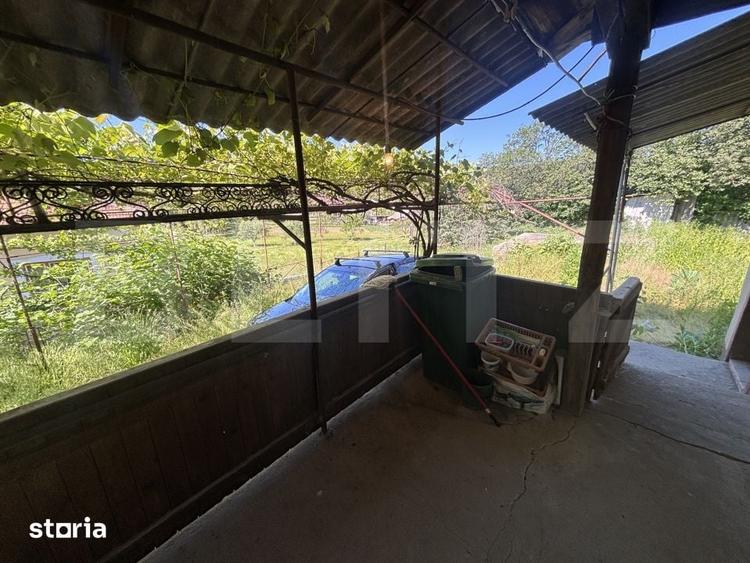 Casă cu 2 camere cu Teren 1400 Mp în Bălan