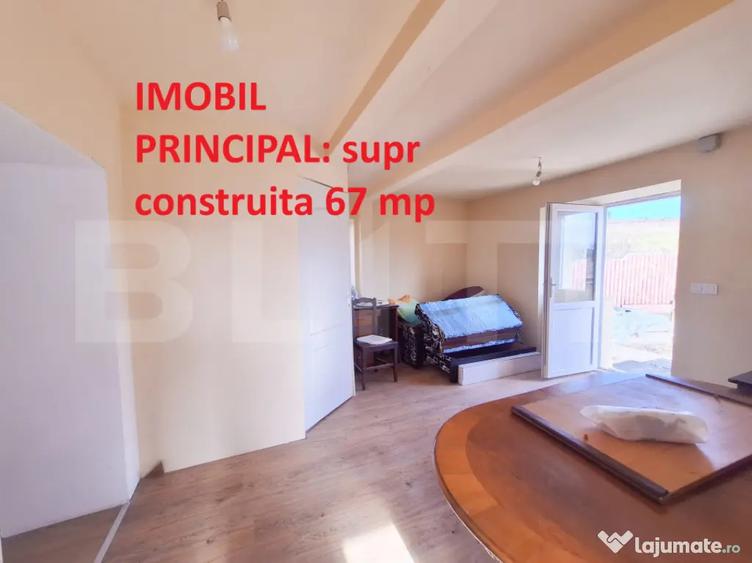 Casă cu 5 camere cu Teren 1281 Mp în Săliște