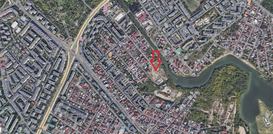 Teren Construcții intravilan de 4237 mp, în Doamna Ghica