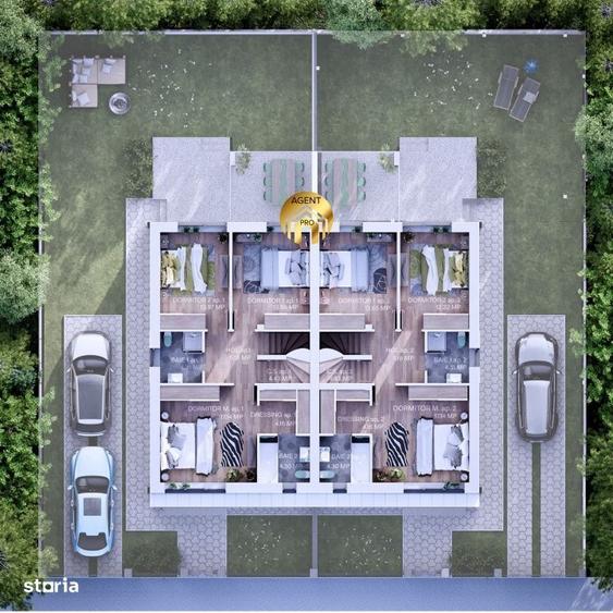 Casa P+1+M 5 camere - 253mp Teren - str Ciprian Porumbescu - 7