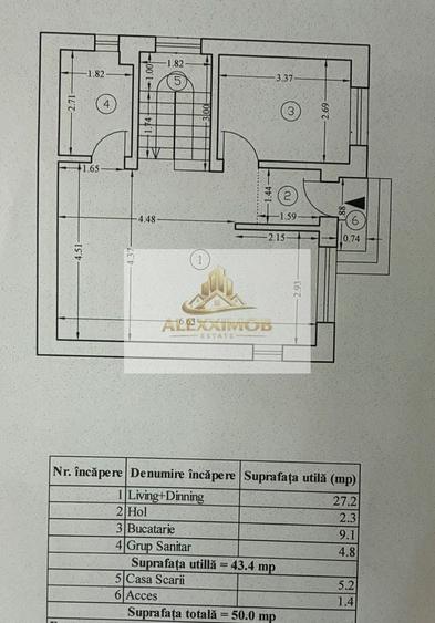 Casă individuală cu 4 camere cu Canalizare în Berceni
