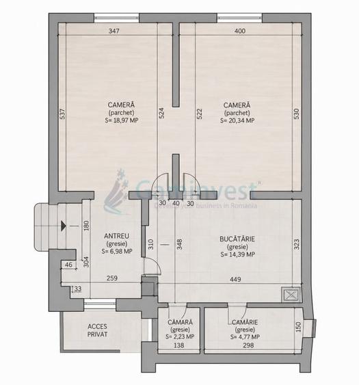 Spațiu comercial, de 128 mp, în Ultracentral