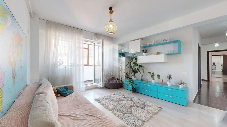 Apartament cu 3 camere decomandat, mobilat în Militari
