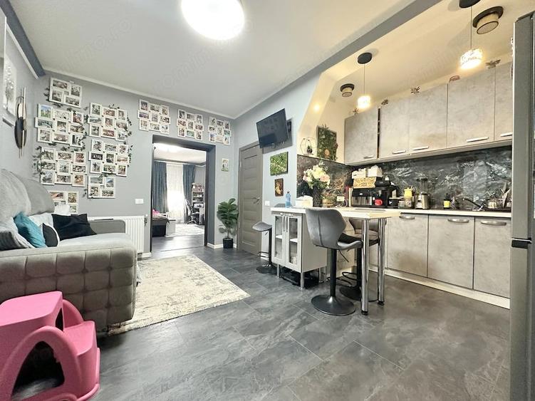 Apartament cu 2 camere semidecomandat în Central