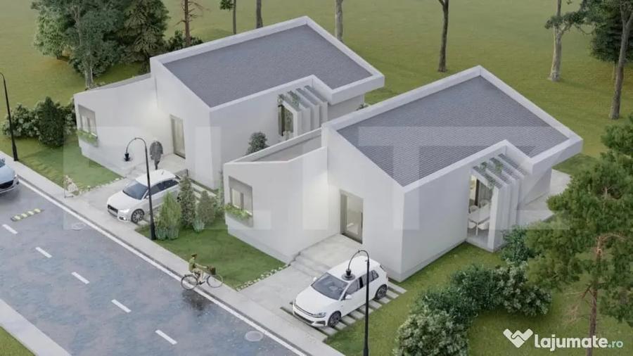 Casă cu 3 camere cu Teren 256 Mp în Central