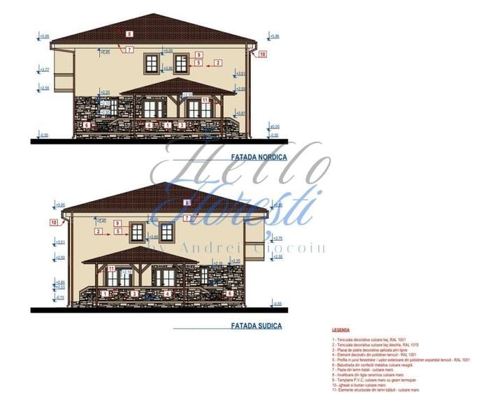 Duplex cu 5 camere cu Canalizare în Gilău