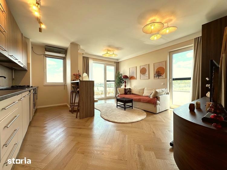 Apartament cu 2 camere semidecomandat, mobilat în Gheorgheni