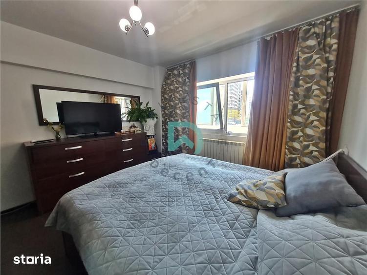 Apartament cu 2 camere semidecomandat, mobilat în Valea Cetății