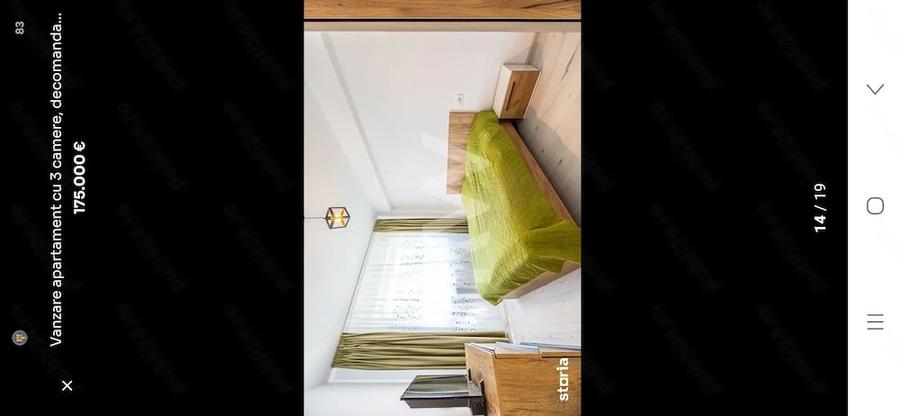 Apartament cu 3 camere decomandat în Tractorul