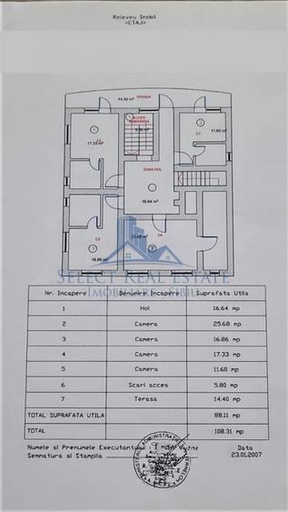 Casă individuală cu 12 camere cu Teren 568 Mp în Cristian