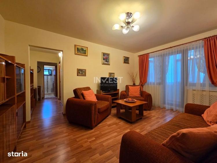 Apartament cu 3 camere semidecomandat în Alexandru cel Bun