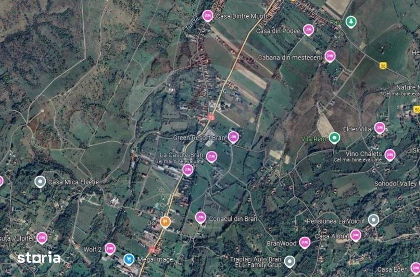Teren de 4500 mp, în Central