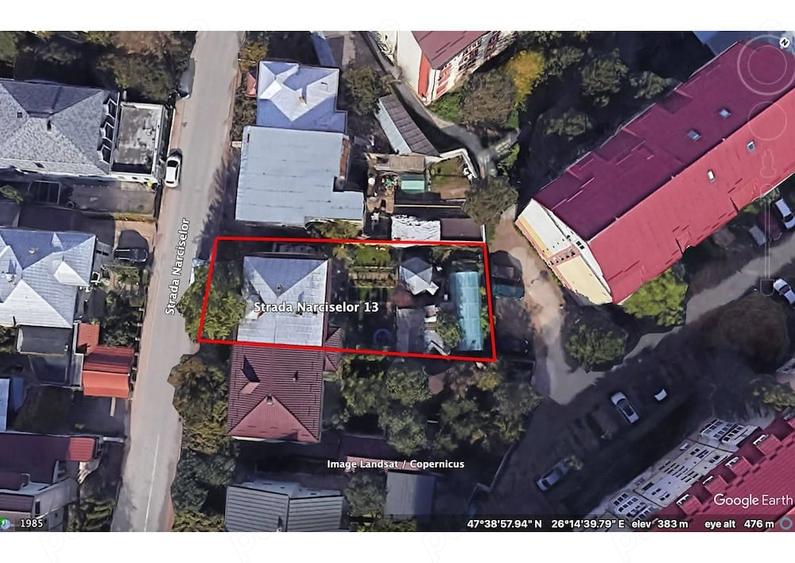 Casă cu 3 camere cu Teren 600 Mp în Central