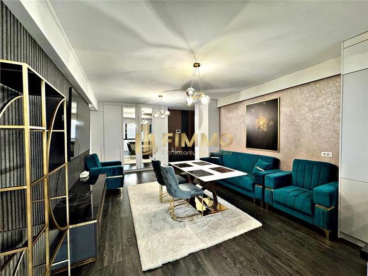 Apartament cu 2 camere semidecomandat, mobilat în George Enescu