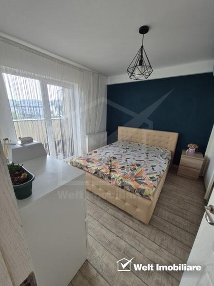 Apartament cu 2 camere semidecomandat, mobilat în Florești