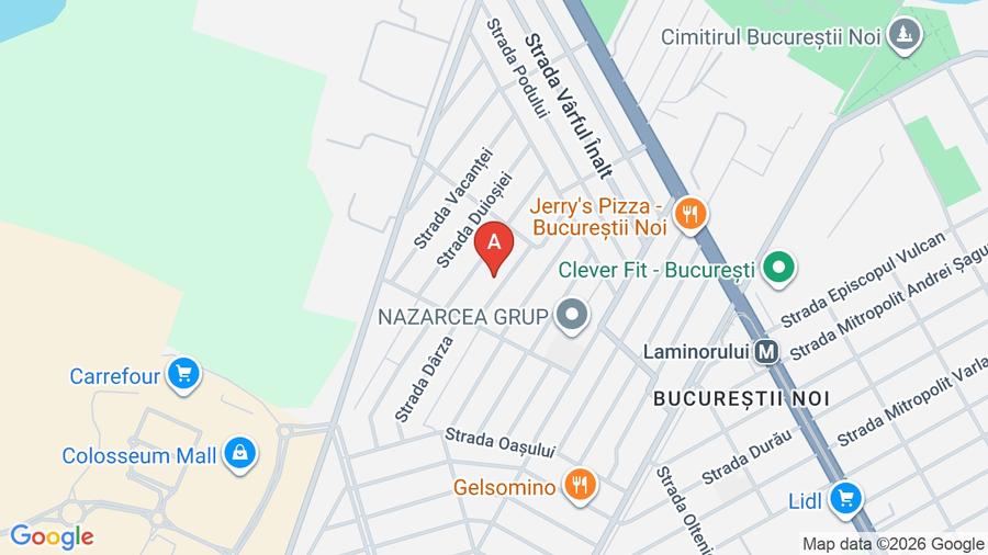 Apartament cu 2 camere în Bucureștii Noi