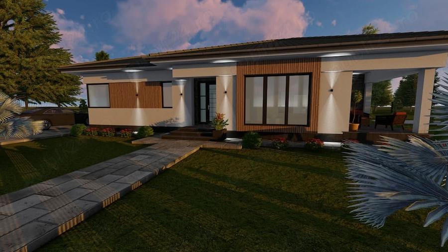 Casă cu 3 camere cu Teren 700 Mp în Central