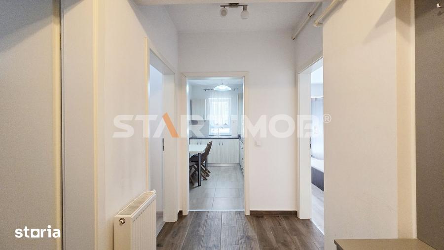 Apartament cu 2 camere decomandat, mobilat în Central