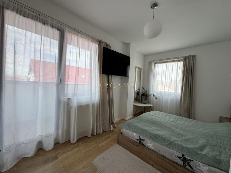 Apartament cu 3 camere semidecomandat, mobilat în Florești