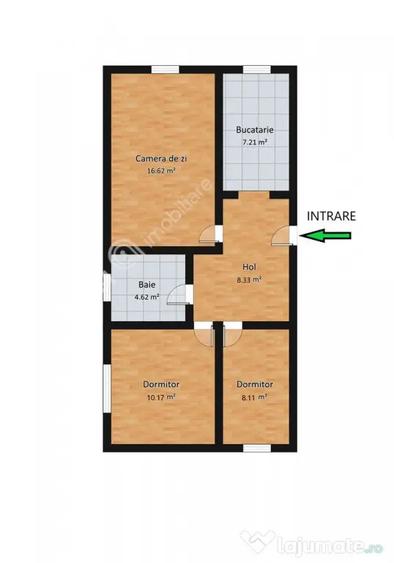 Apartament cu 3 camere decomandate si pivnita zona Valea Aur - 4