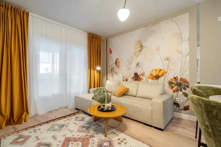 Apartament cu 2 camere decomandat, mobilat în Chiajna