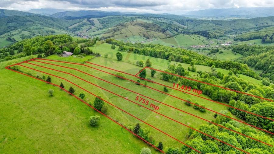 Teren extravilan de 11435 mp, în Sita Buzăului