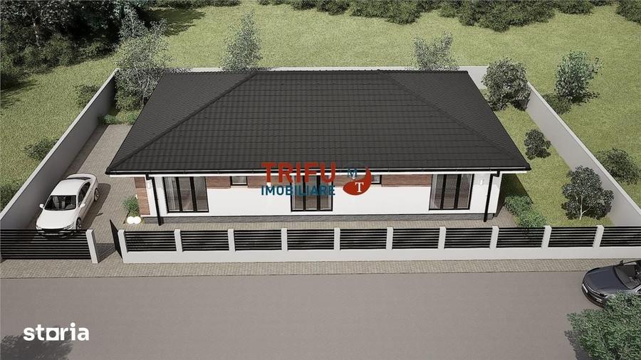 Casă cu 4 camere cu Teren 600 Mp în Tolstoi