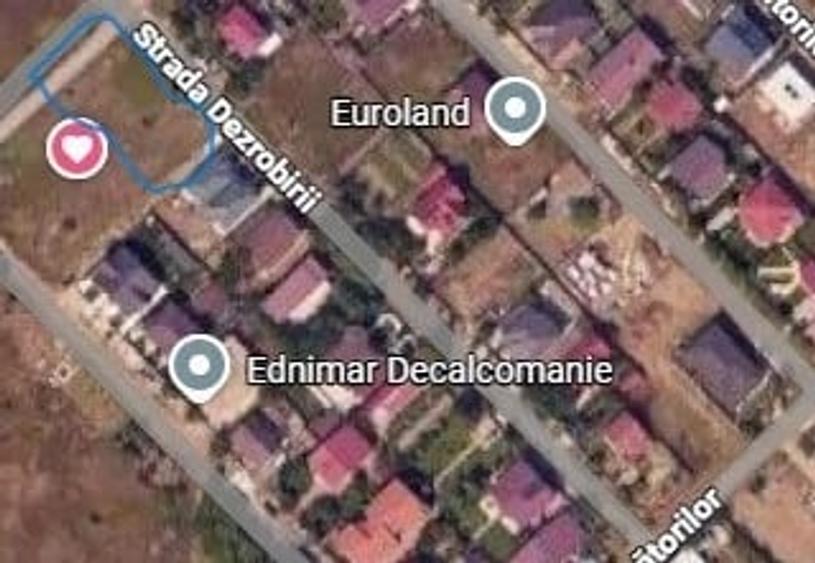 Teren de 1141 mp, în Glina