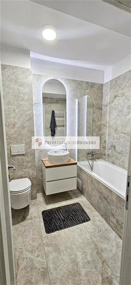 Apartament cu 2 camere semidecomandat, mobilat în Pipera