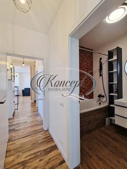 Apartament cu 3 camere semidecomandat în Borhanci