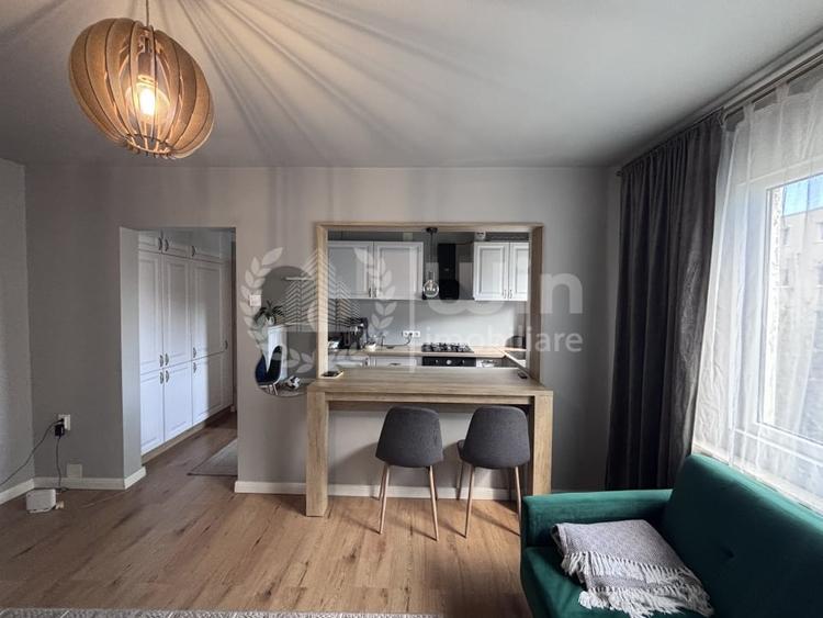 Apartament cu 3 camere semidecomandat, mobilat în Mănăștur