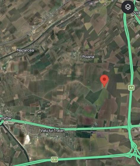 Teren de 9000 mp, în Valu lui Traian