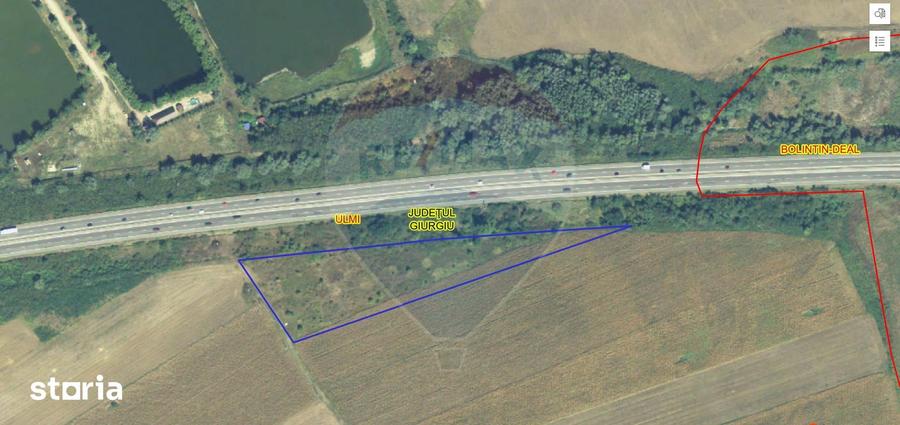 Vanzare Teren Intravilan Comercial, Ulmi-Bolintin, Langa Autostrada A1 - 12