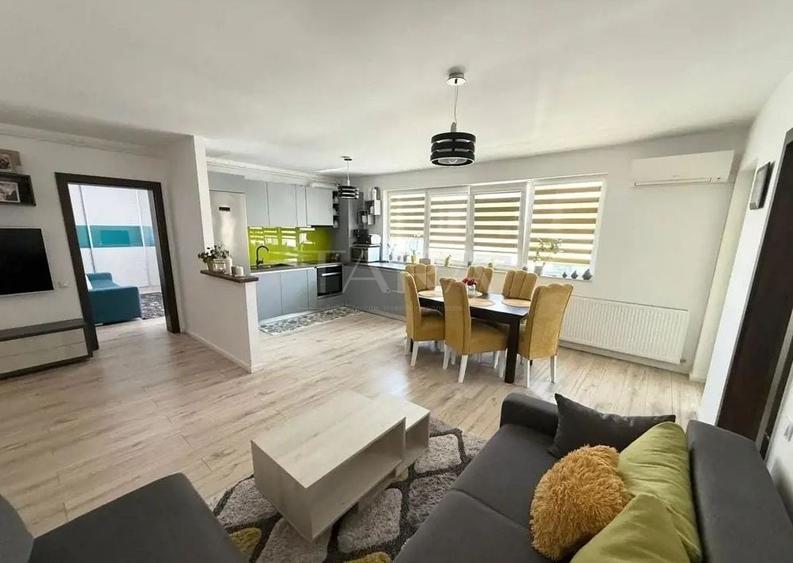 Apartament cu 3 camere semidecomandat, mobilat în Florești — fotografia 1