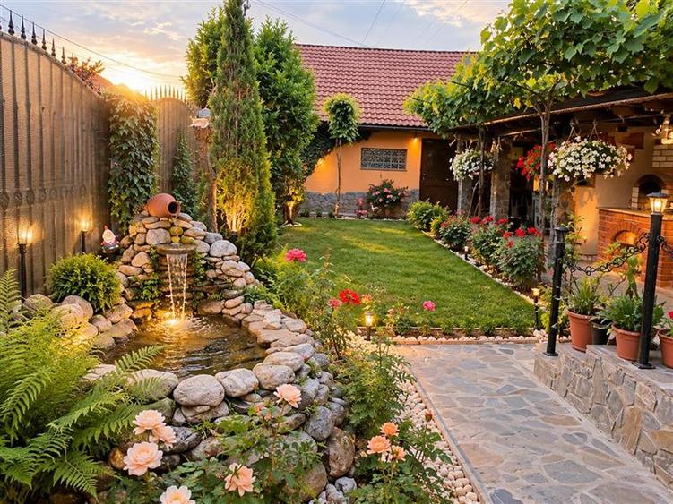 Casă individuală cu 4 camere cu Canalizare în Exterior Est