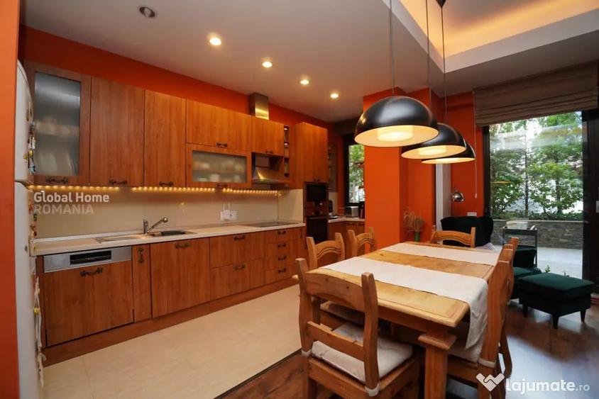 Apartament cu 3 camere semidecomandat în Herăstrău