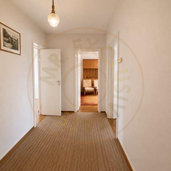 Apartament cu 3 camere semidecomandat, mobilat în Careiului