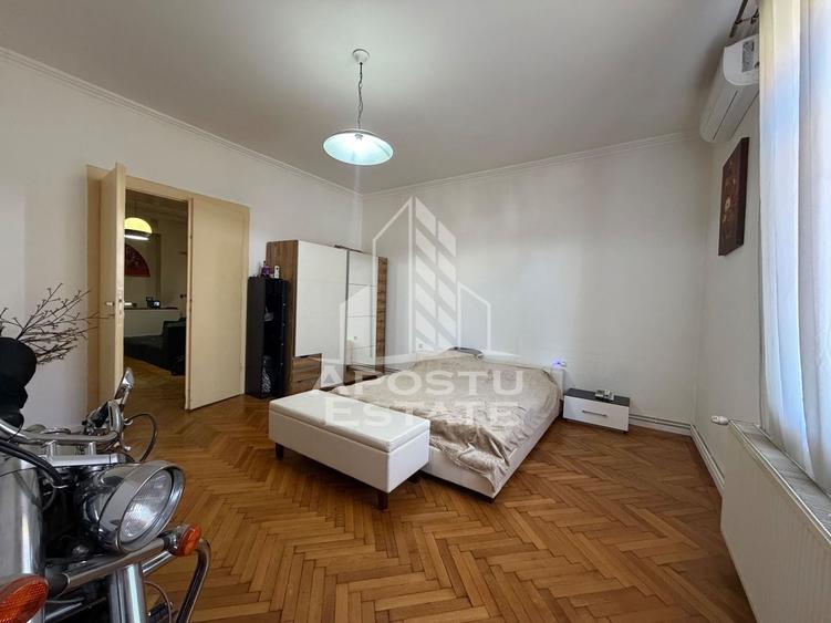 Apartament cu 3 camere semidecomandat, mobilat în Odobescu