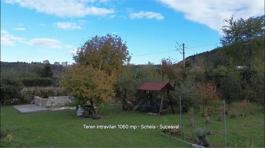 Teren Construcții intravilan de 1060 mp, în Șcheia
