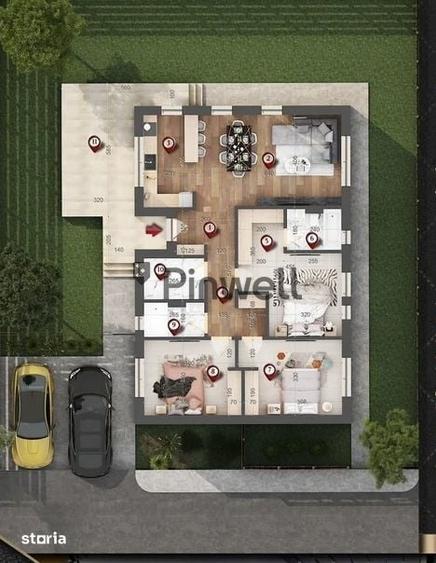 Casa premium in complex reziden?ial privat | 4 camere | Tunari - 4