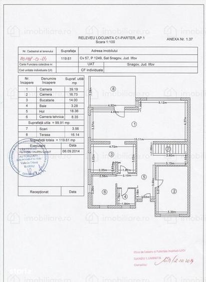 Casă cu 6 camere cu Teren 550 Mp în Snagov